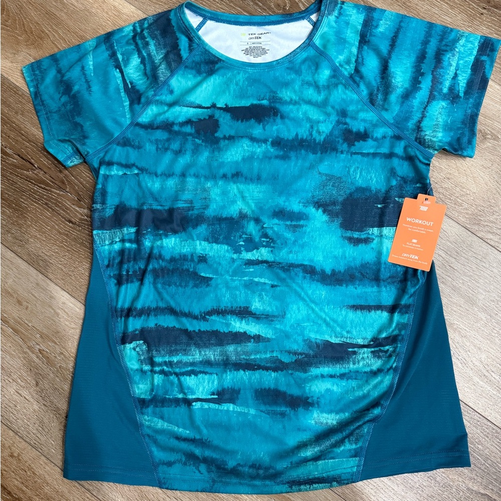 Vibrant Blue Kids' Athletic Shirt